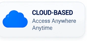 Cloud-based — access anywhere, anytime
